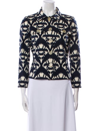 Oscar de la Renta 2008 Printed Evening Jacket