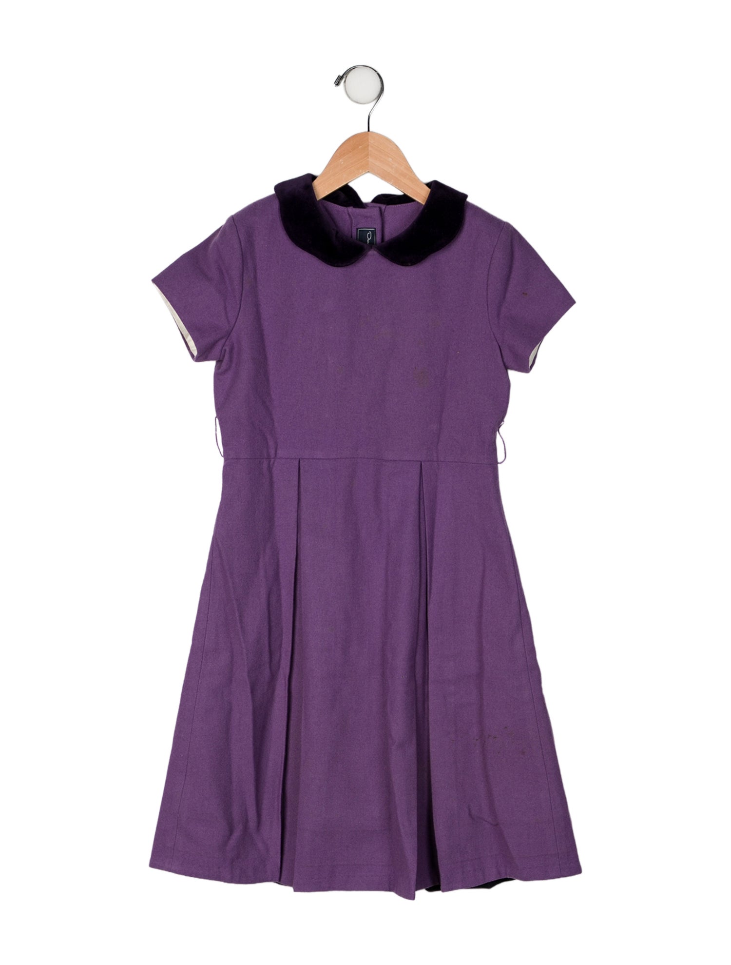 Oscar de la Renta Short Sleeve Dress