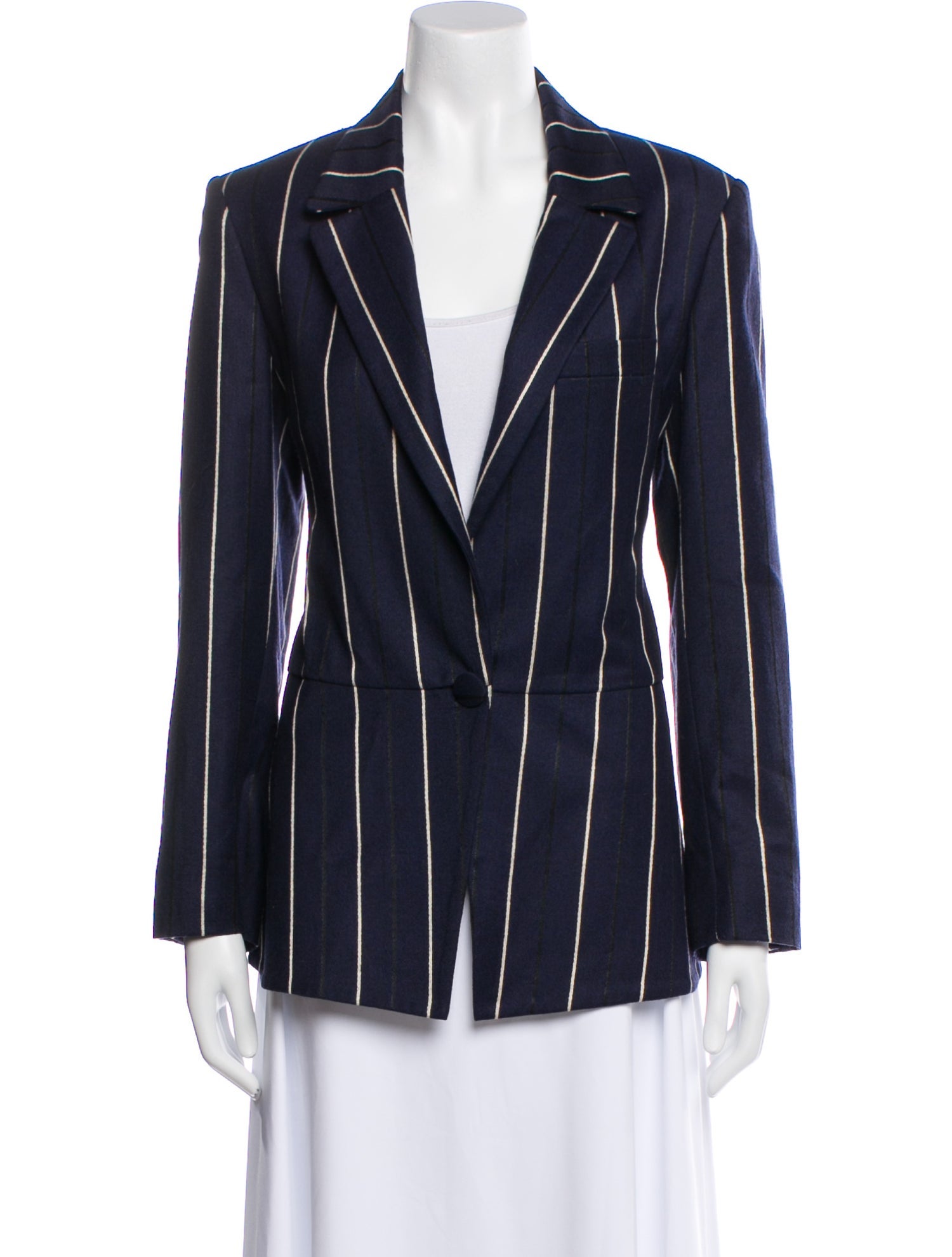 Oscar de la Renta 2018 Virgin Wool Blazer