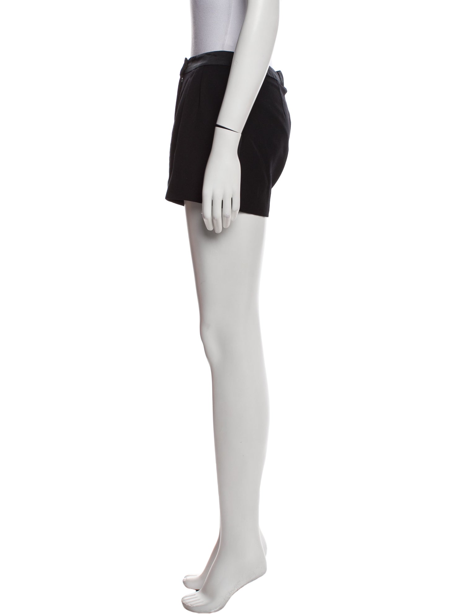 Oscar de la Renta Wool Mini Shorts