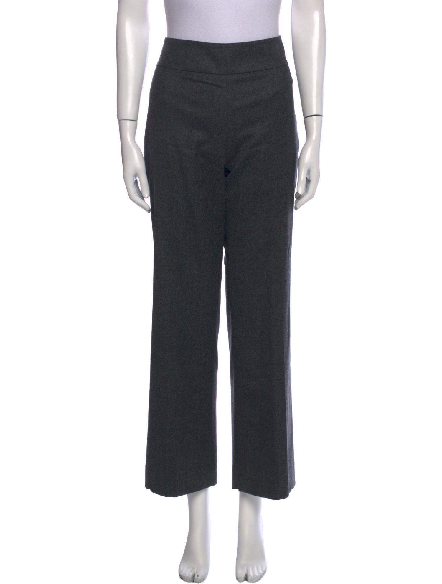 Oscar de la Renta Wool Wide Leg Pants
