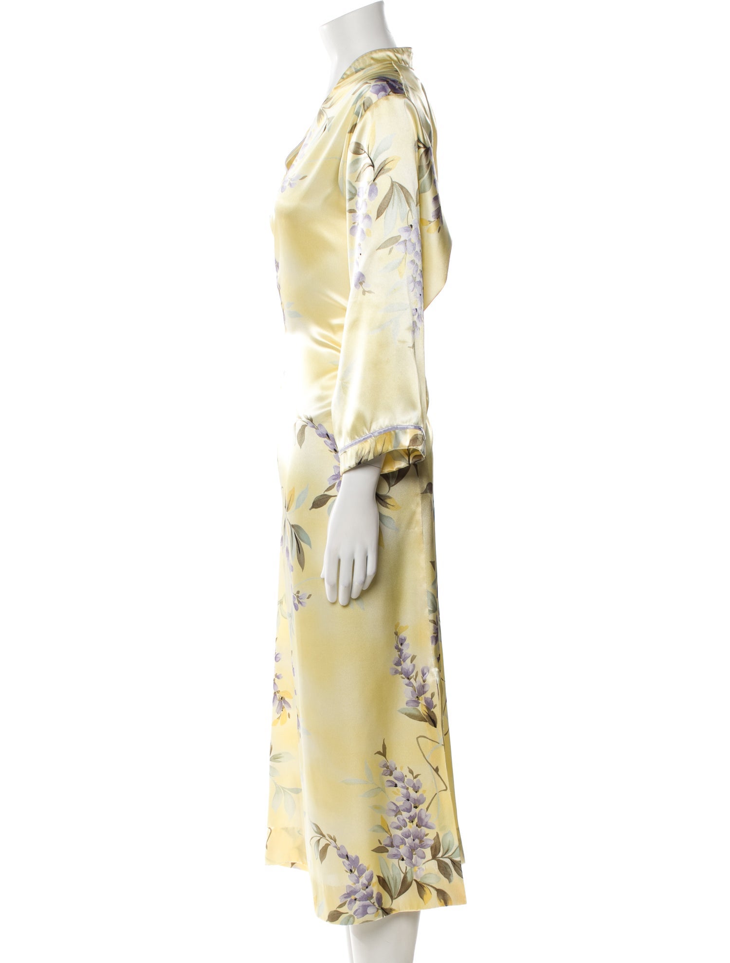 Oscar de la Renta Printed Nightgown