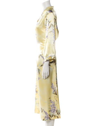 Oscar de la Renta Printed Nightgown