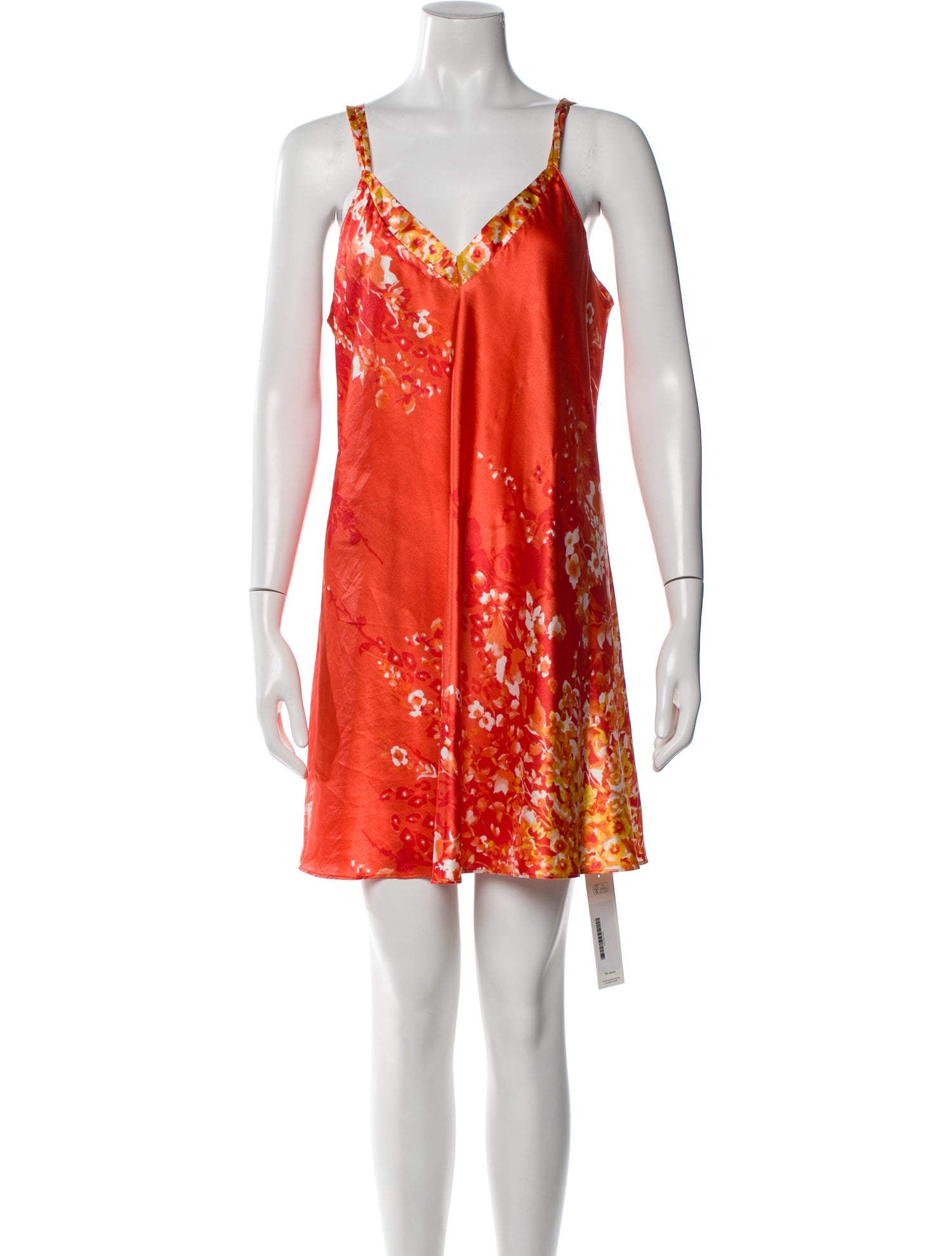 Oscar de la Renta Printed Mini Dress