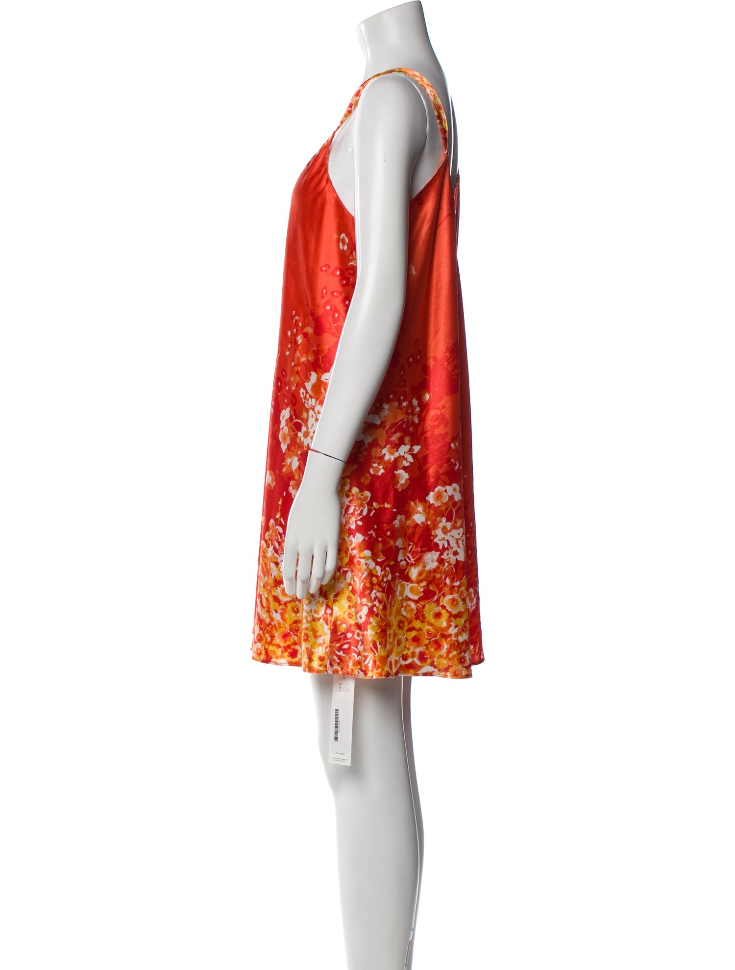 Oscar de la Renta Printed Mini Dress