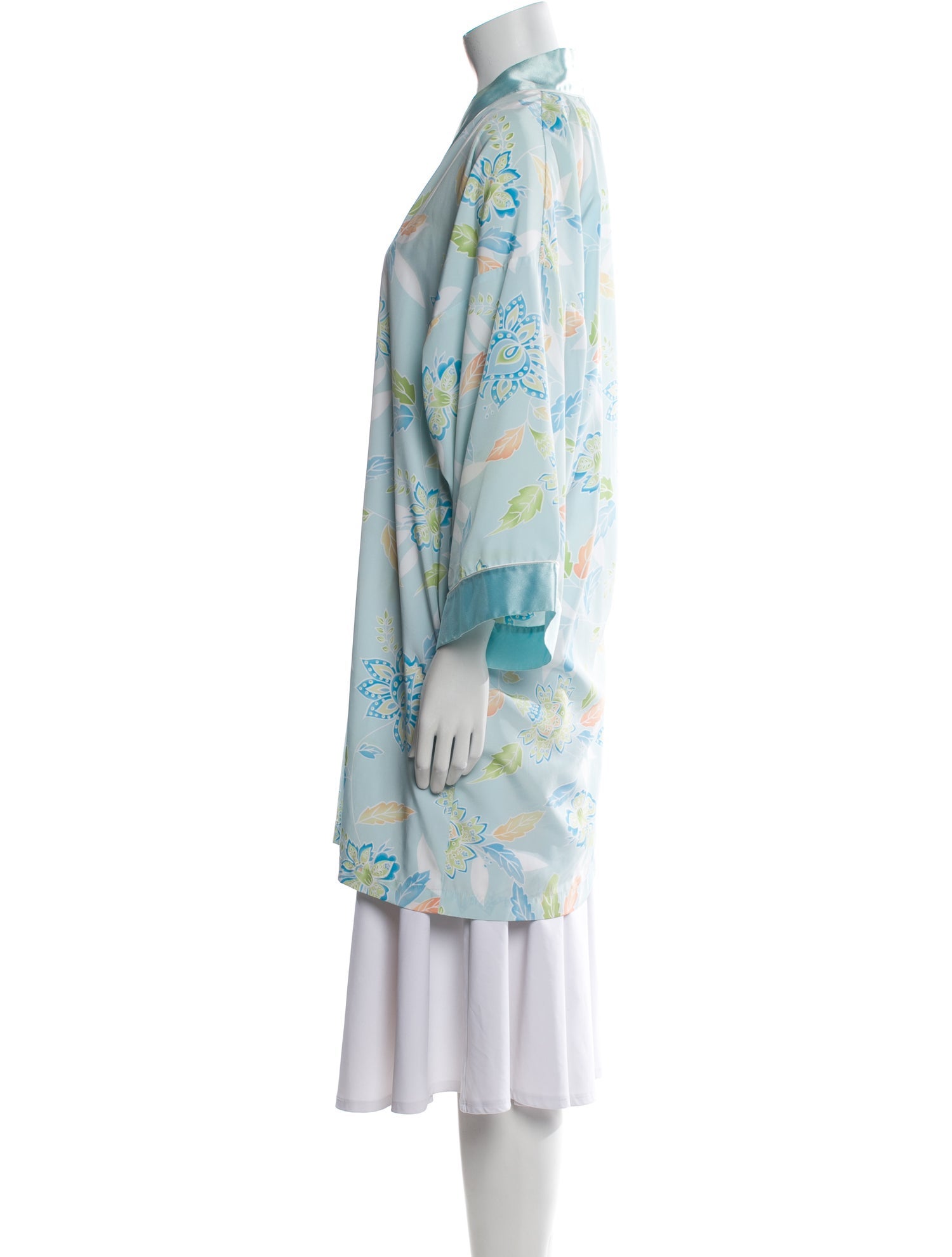 Oscar de la Renta Printed Robe