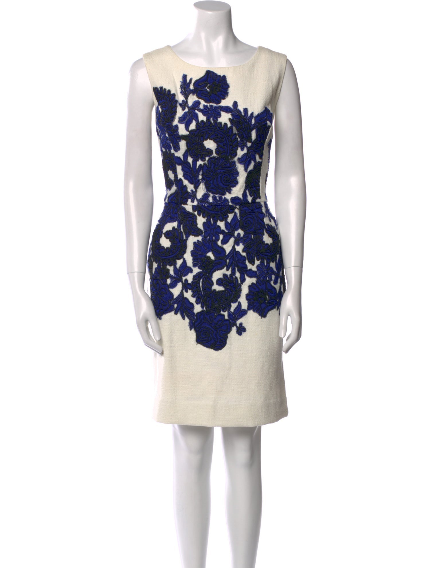 Oscar de la Renta 2012 Knee-Length Dress