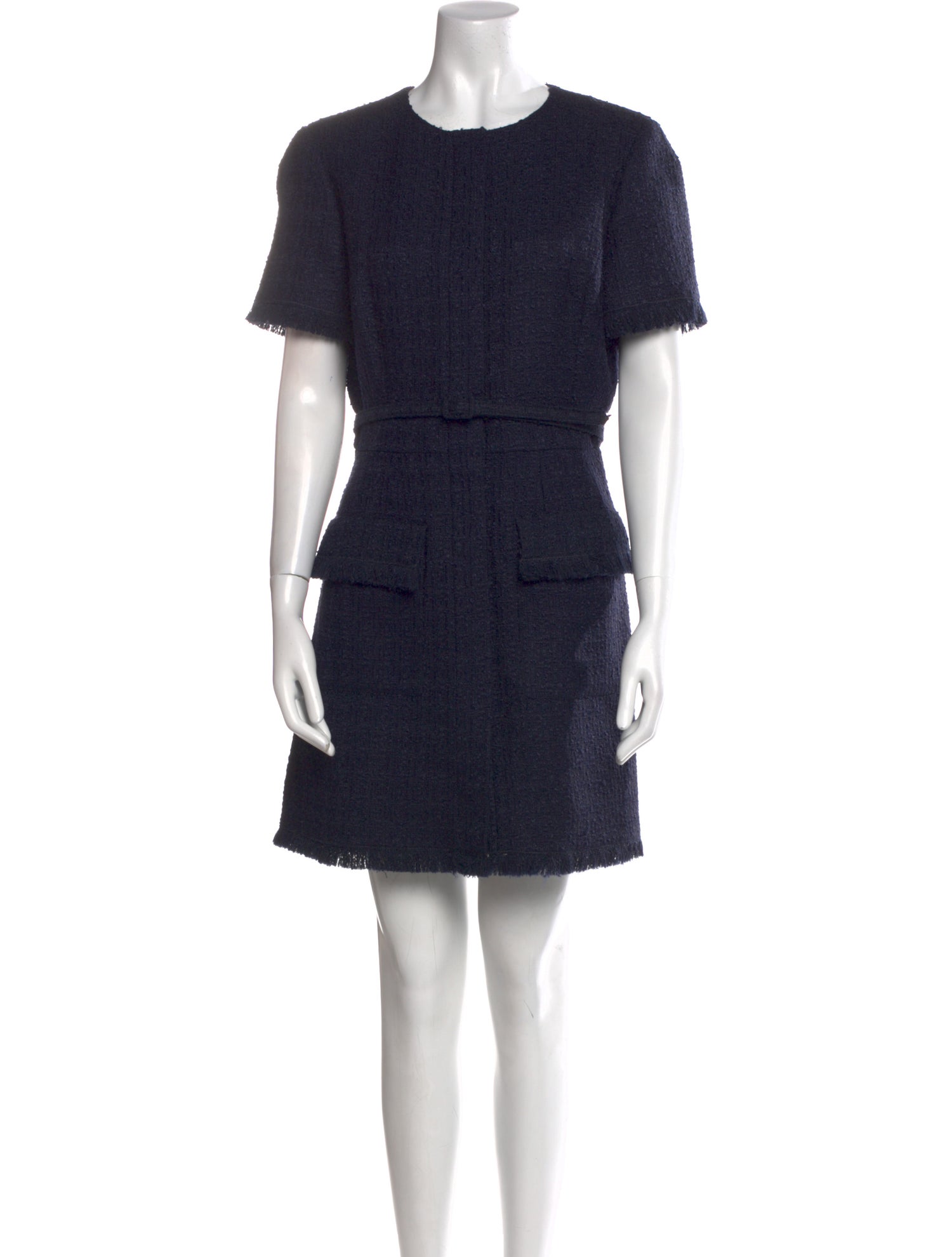Oscar de la Renta Virgin Wool Mini Dress w/ Tags