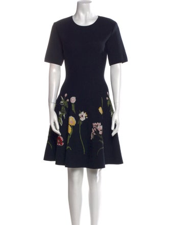 Oscar de la Renta 2021 Knee-Length Dress