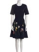 Oscar de la Renta 2021 Knee-Length Dress