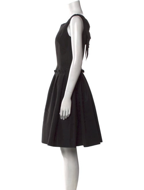 Oscar de la Renta Silk Knee-Length Dress