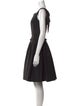 Oscar de la Renta Silk Knee-Length Dress