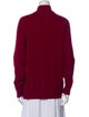 Oscar de la Renta Mock Neck Sweater