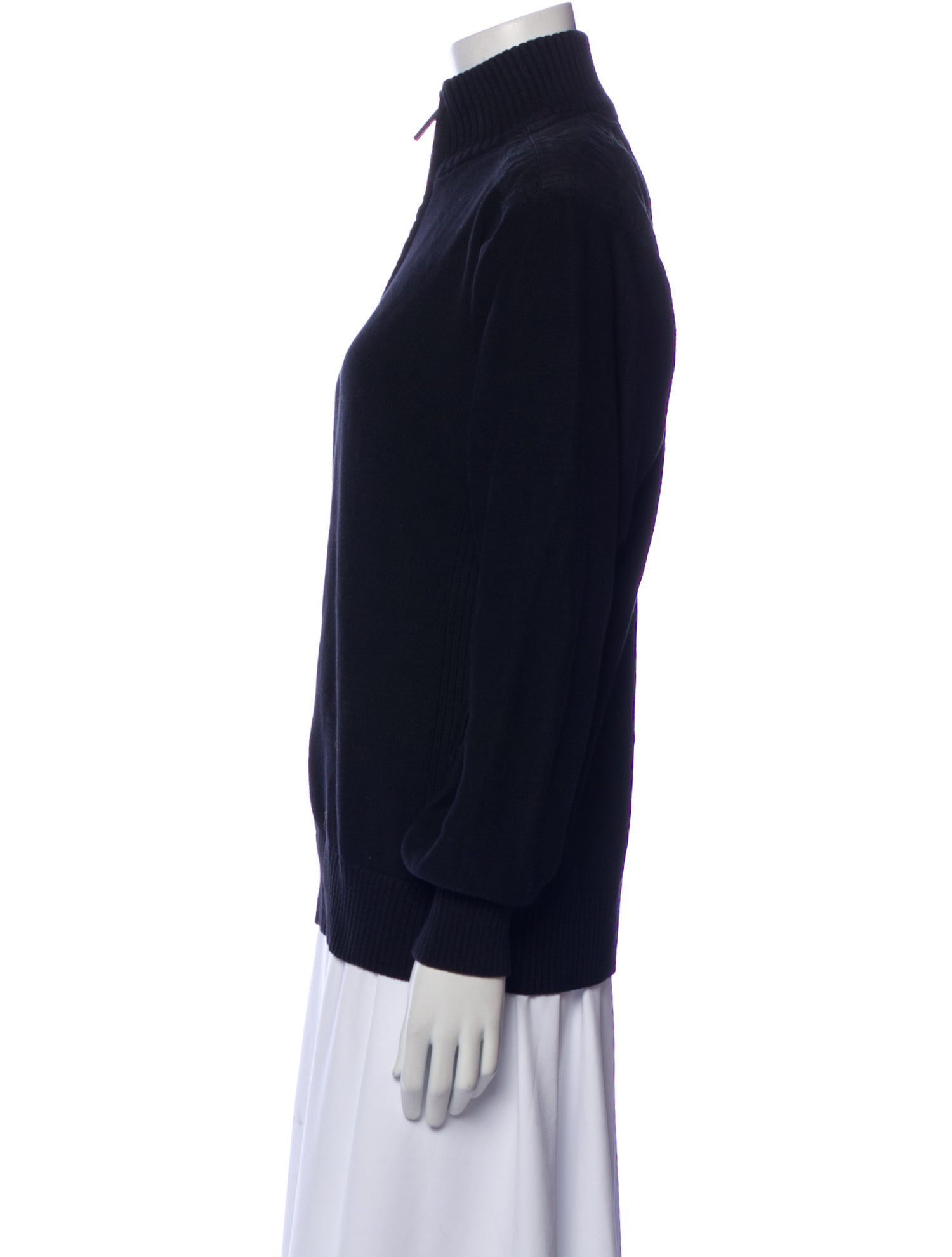 Oscar de la Renta 2010 Mock Neck Sweater