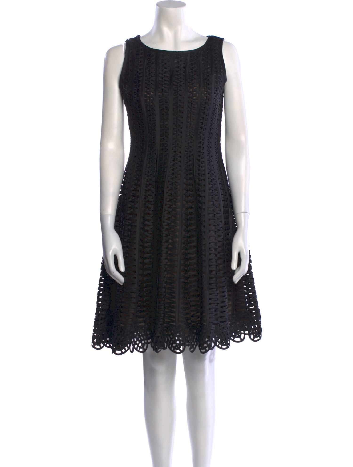 Oscar de la Renta Silk Mini Dress