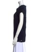 Oscar de la Renta Bateau Neckline Sweater
