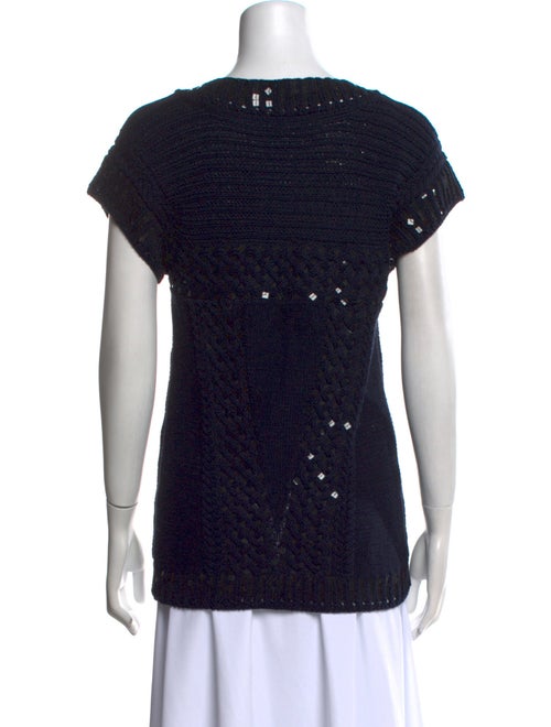 Oscar de la Renta Bateau Neckline Sweater