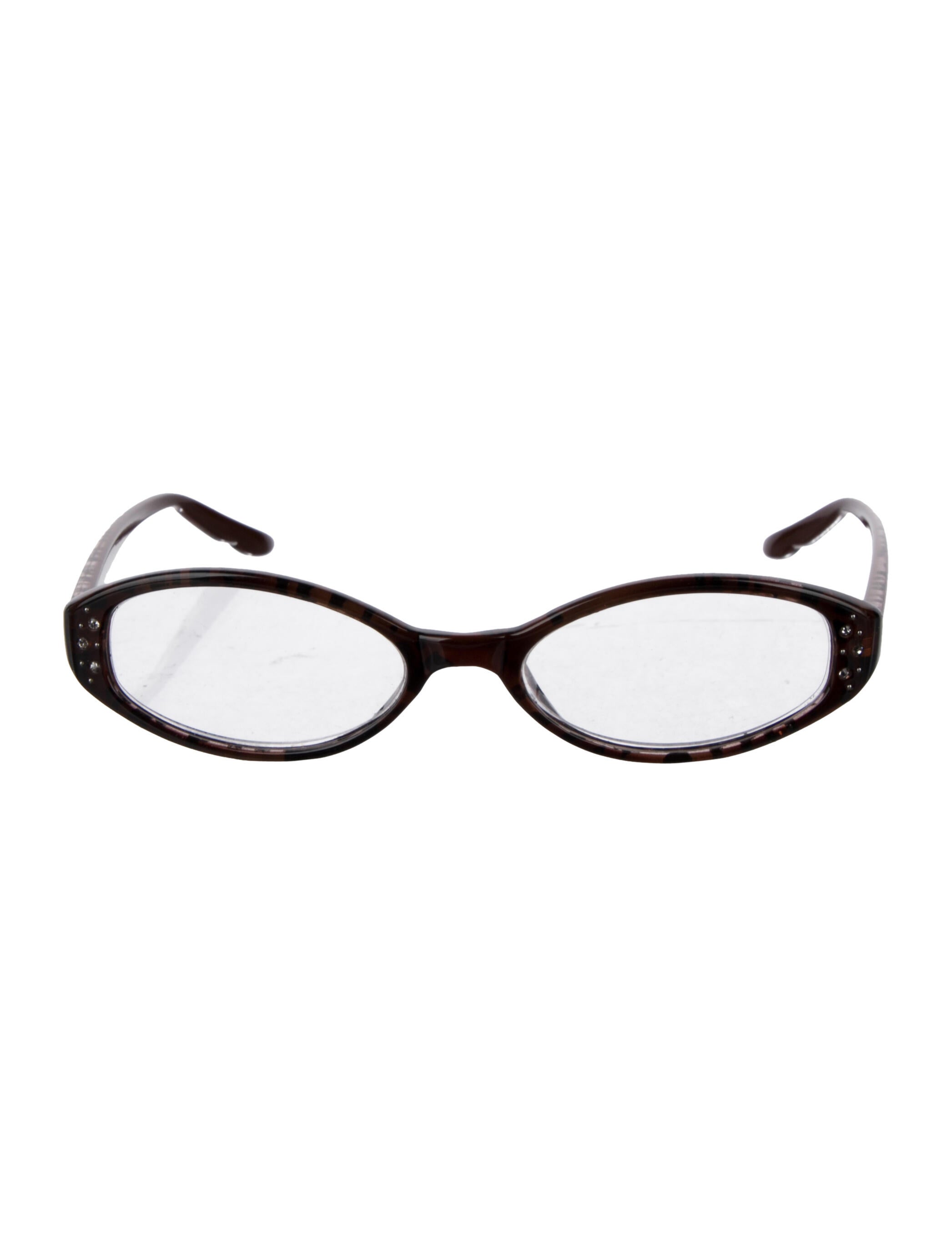 Oscar de la Renta Round Eyeglasses