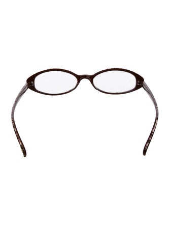 Oscar de la Renta Round Eyeglasses