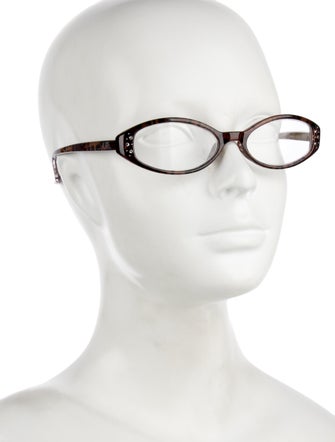 Oscar de la Renta Round Eyeglasses