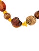 Oscar de la Renta Resin Bead Strand Necklace