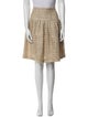 Oscar de la Renta Nylon Knee-Length Skirt