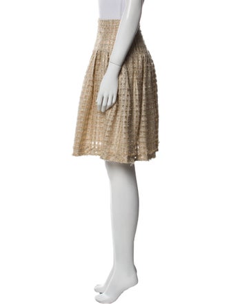 Oscar de la Renta Nylon Knee-Length Skirt