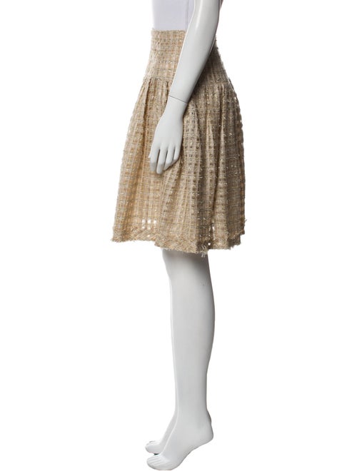 Oscar de la Renta Nylon Knee-Length Skirt