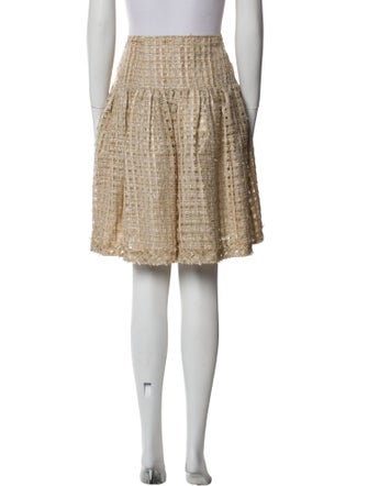 Oscar de la Renta Nylon Knee-Length Skirt