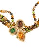 Oscar de la Renta Crystal Multistrand Beaded Choker