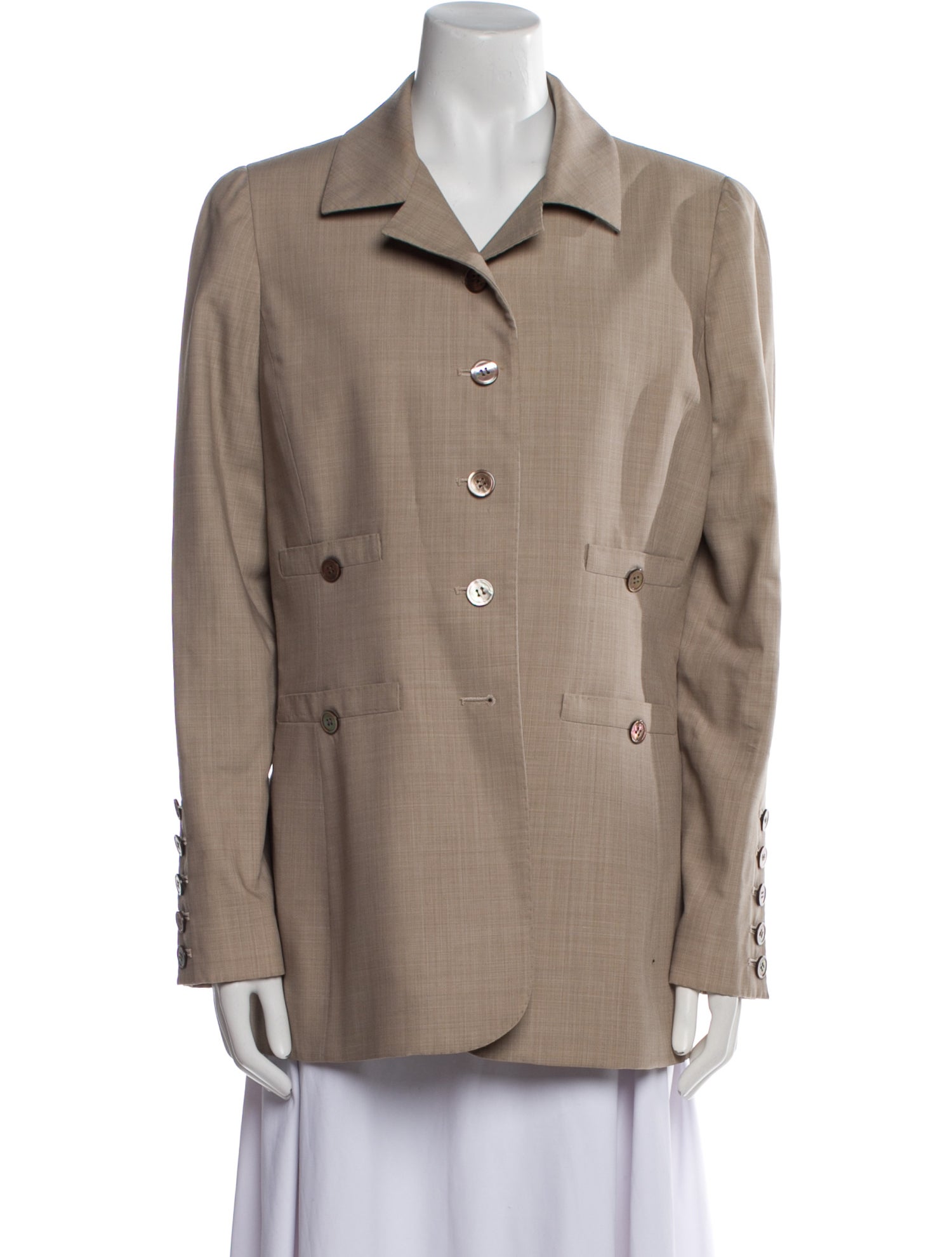 Oscar de la Renta Wool Blazer