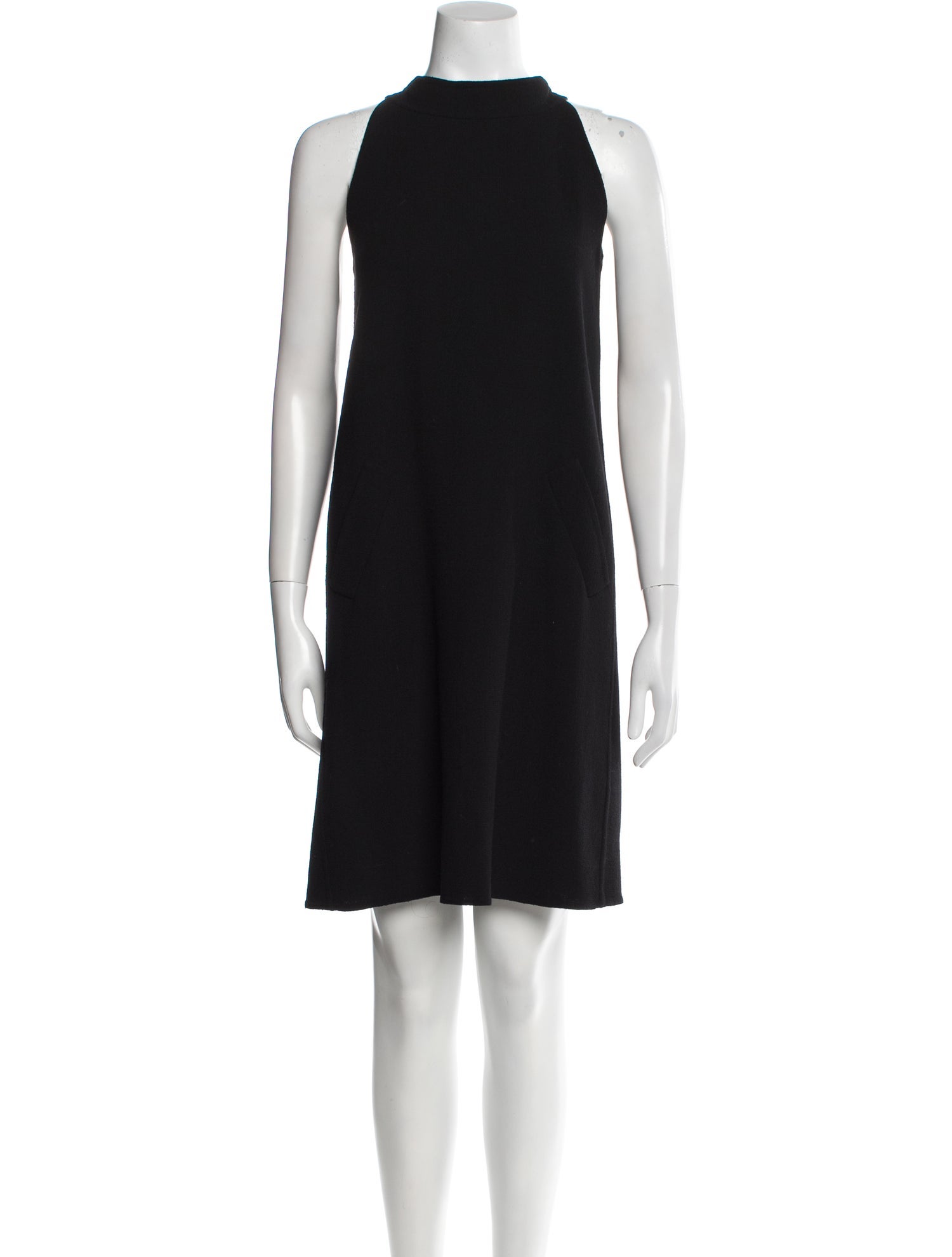 Oscar de la Renta Wool Mini Dress