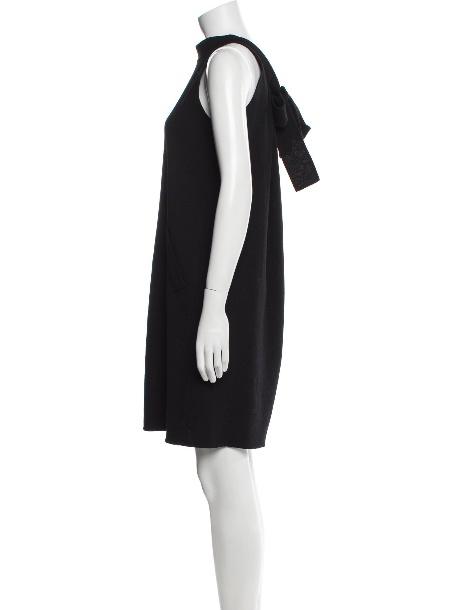 Oscar de la Renta Wool Mini Dress