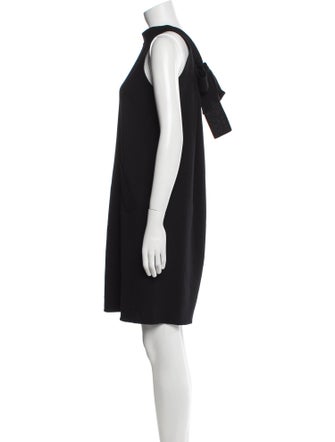 Oscar de la Renta Wool Mini Dress