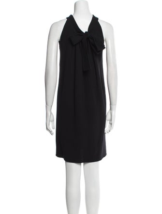 Oscar de la Renta Wool Mini Dress