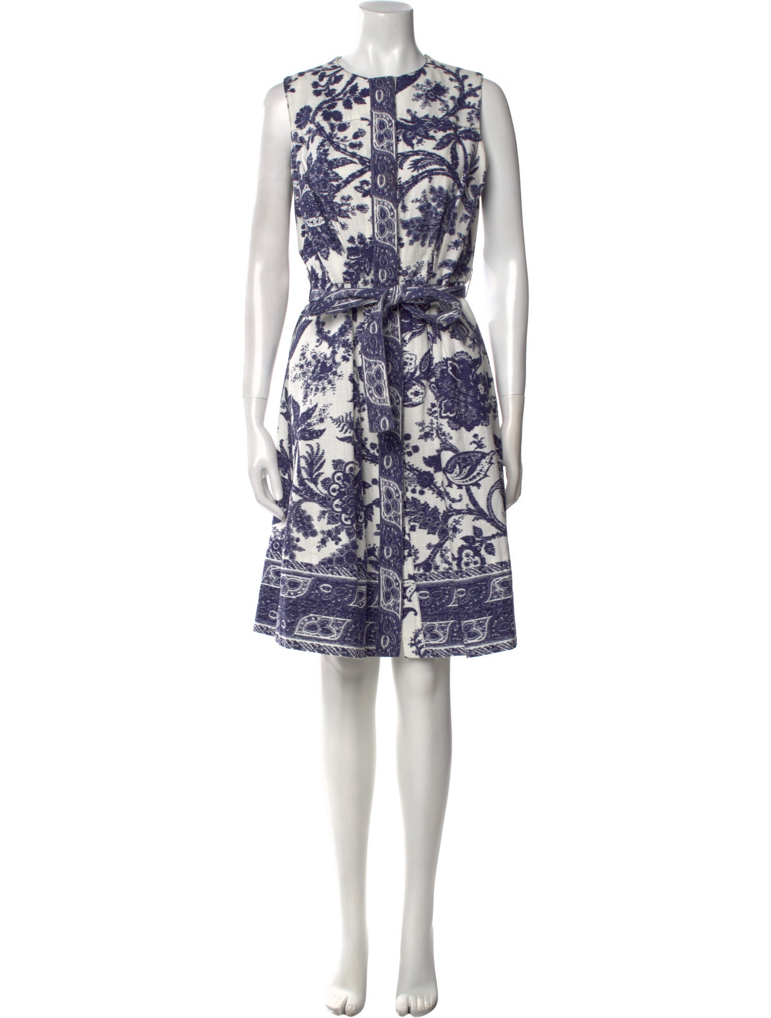 Oscar de la Renta 2017 Midi Length Dress