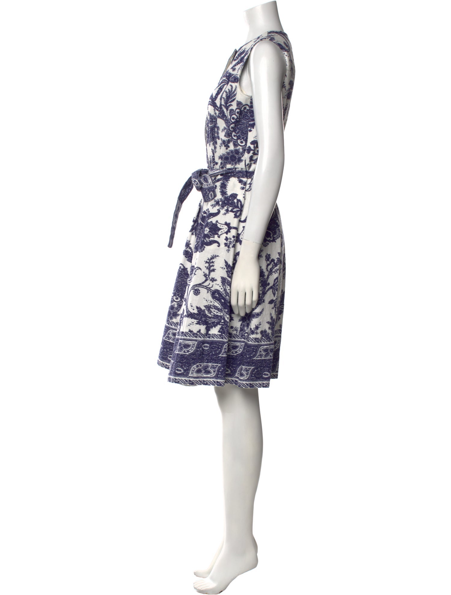 Oscar de la Renta 2017 Midi Length Dress