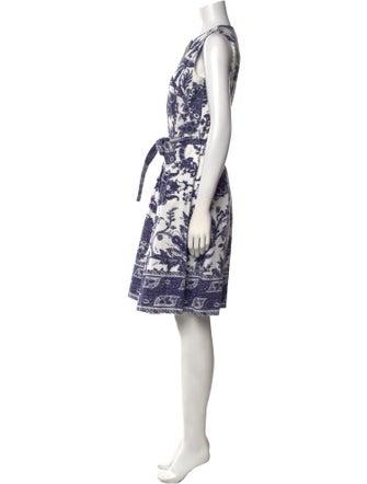 Oscar de la Renta 2017 Midi Length Dress