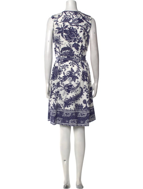 Oscar de la Renta 2017 Midi Length Dress