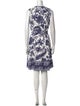 Oscar de la Renta 2017 Midi Length Dress