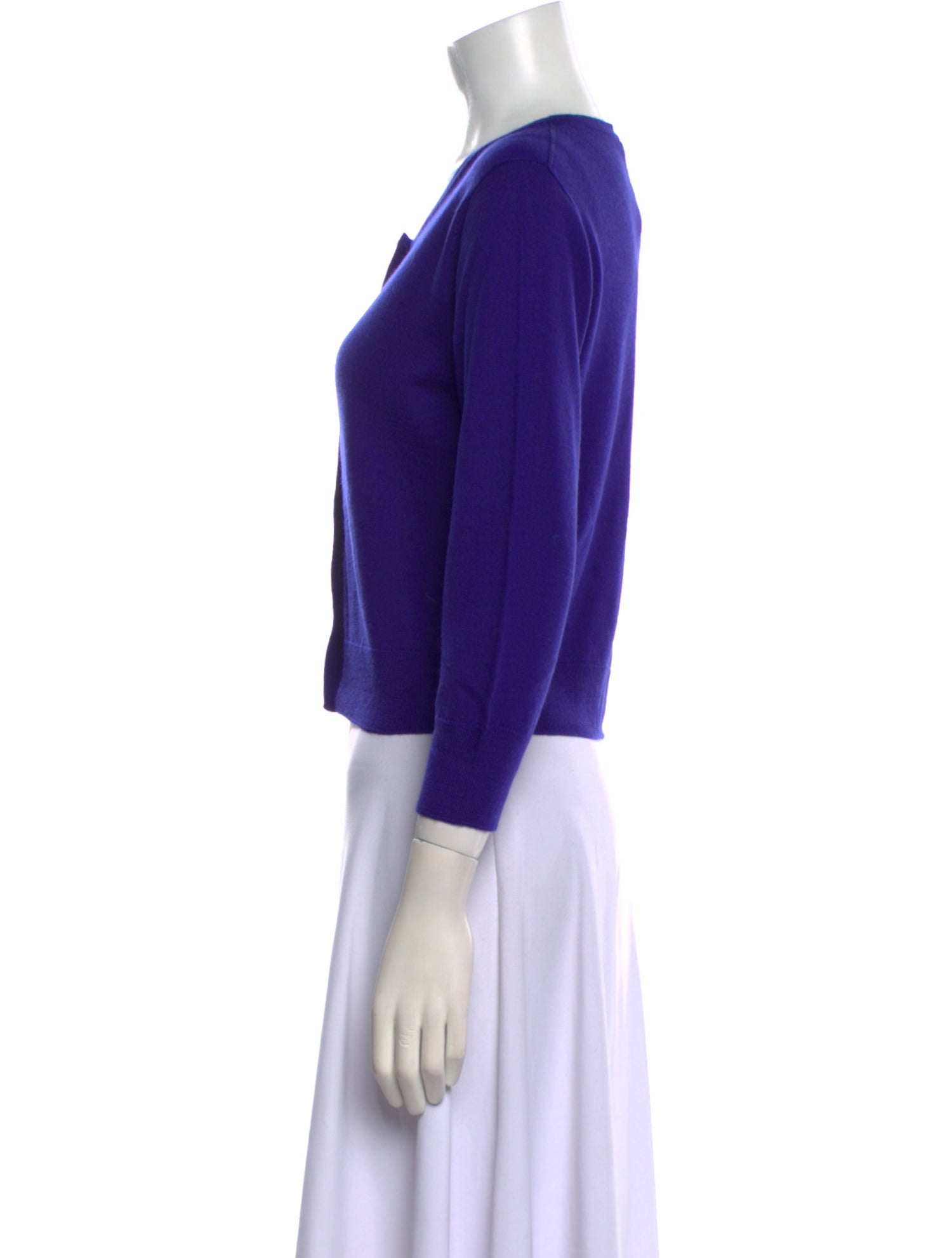 Oscar de la Renta Cashmere Scoop Neck Sweater w/ Tags