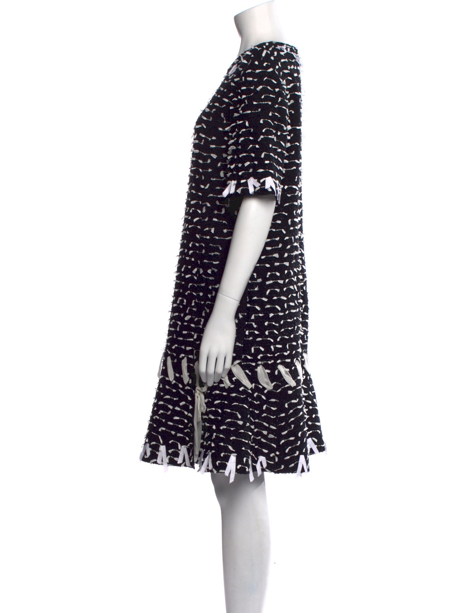 Oscar de la Renta Printed Knee-Length Dress