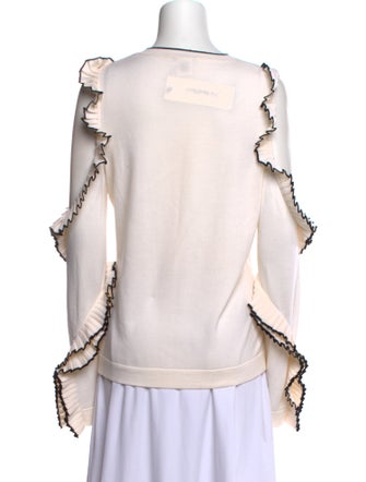 Oscar de la Renta 2018 Virgin Wool Sweater