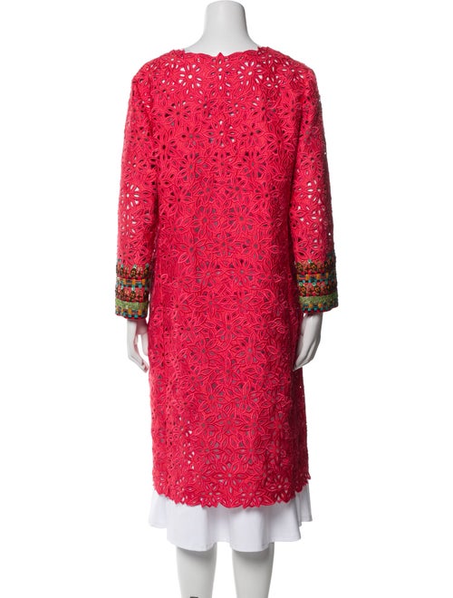 Oscar de la Renta Tweed Pattern Evening Jacket