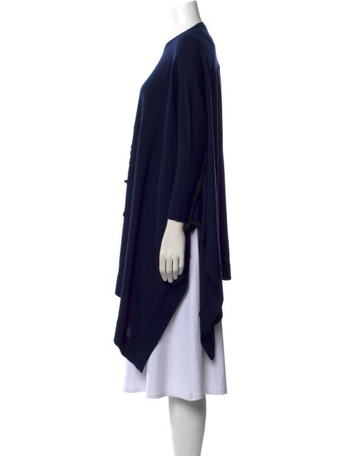 Oscar de la Renta Virgin Wool Floral Print Sweater