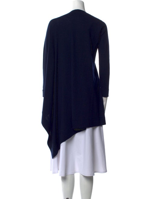 Oscar de la Renta Virgin Wool Floral Print Sweater