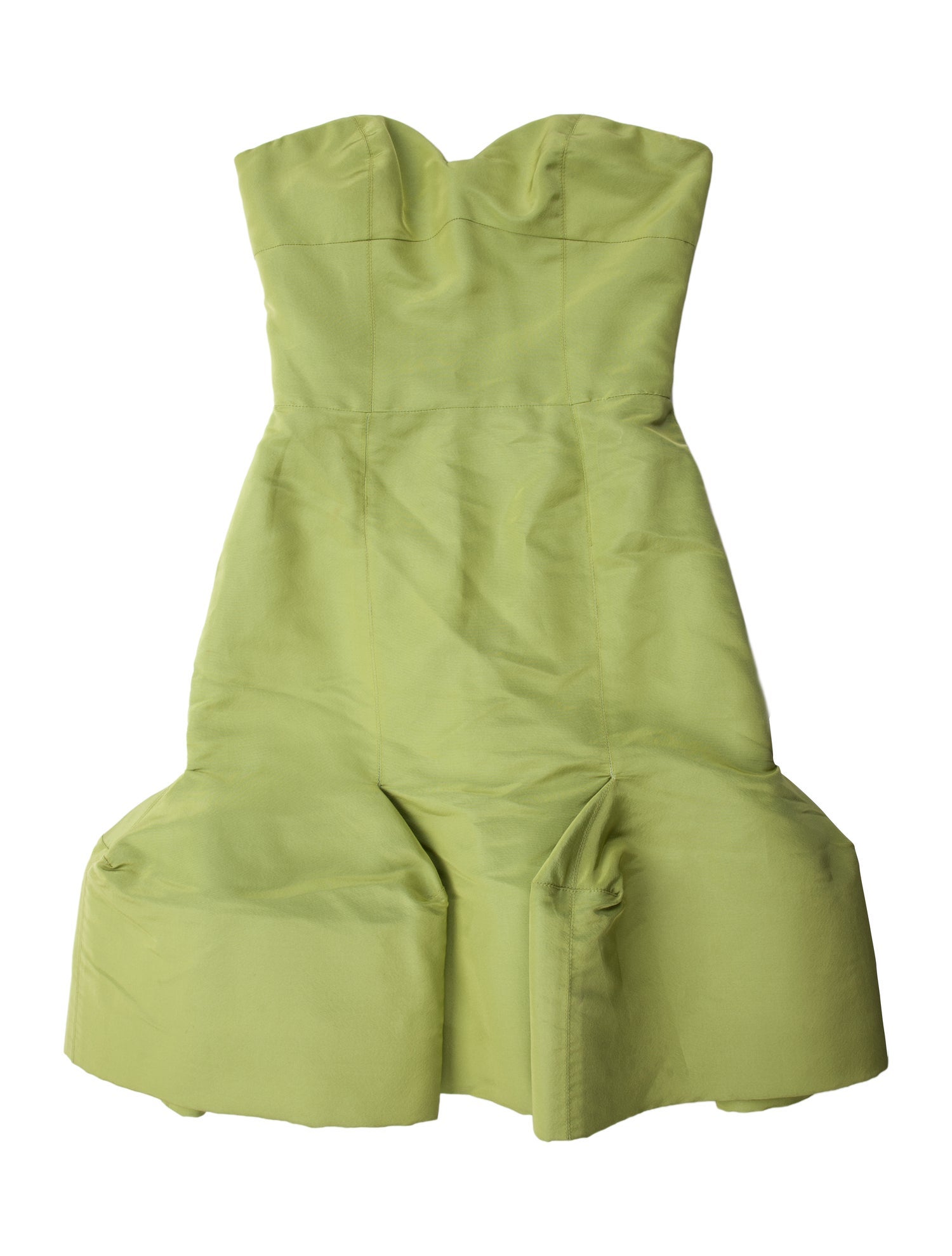 Oscar de la Renta Strapless Mini Dress