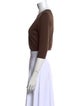 Oscar de la Renta Cashmere Open Front Sweater