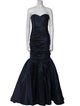 Oscar de la Renta Silk Long Dress