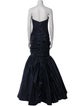 Oscar de la Renta Silk Long Dress